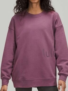 lululemon athletica Perfectly Oversized Crew Sweatshirt - Vintage Plum